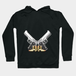 Weapons - Handgun - Beretta 92FS Centurion 9mm - 412007 Hoodie